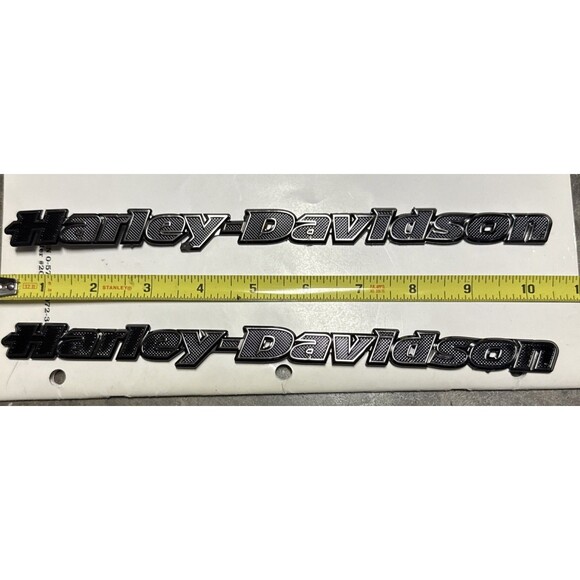 Harley-Davidson Other - OEM Harley Breakout  & XL 1200 Fuel Gas Tank Set Emblems Softail Dyna FXBRS